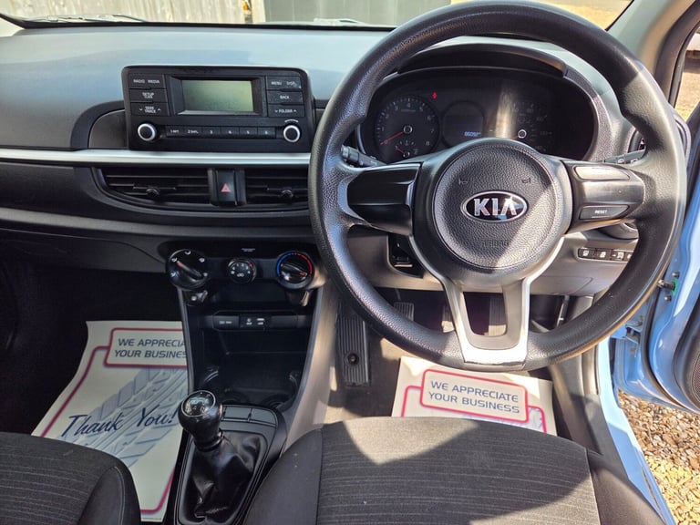2017 Kia Picanto 1 Hatchback Petrol Manual