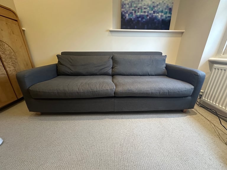 3 seat sofa (Habitat) - grey