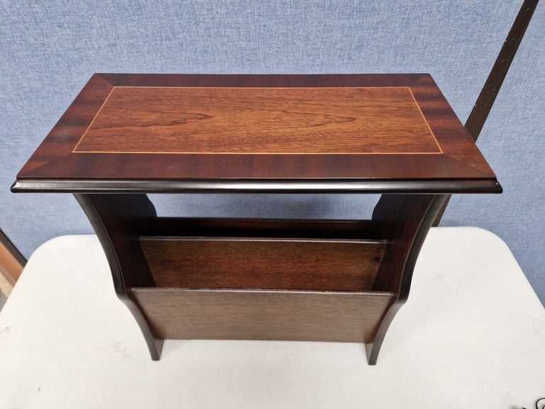 Mid Century magazine rack / side table