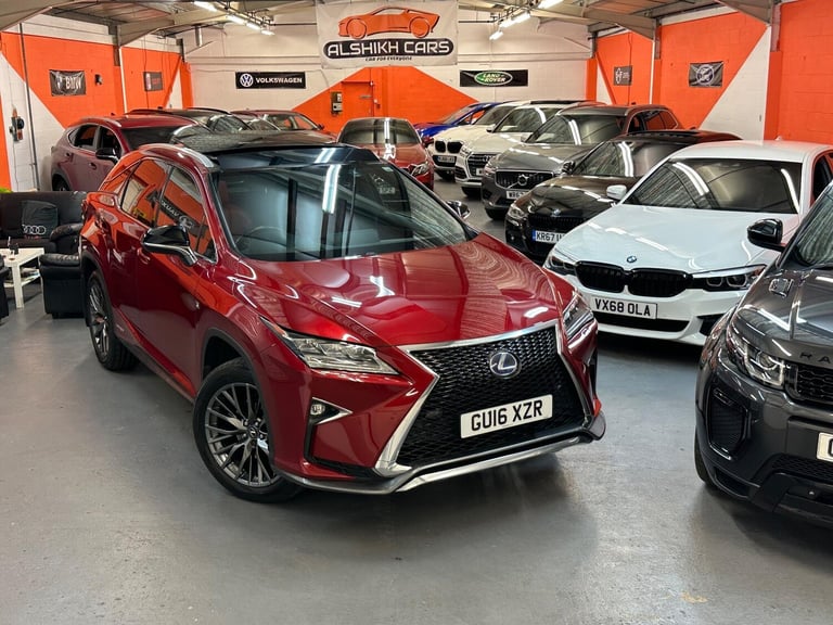 2016 Lexus RX 3.5 450h V6 F Sport CVT 4WD Euro 6 (s/s) 5dr ESTATE Petrol/Electric Hybrid Automatic