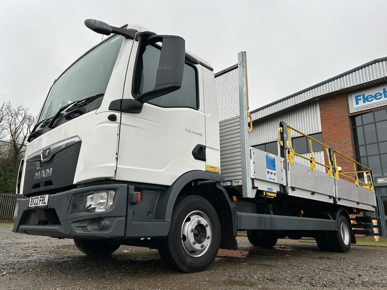MAN TGL 8.190 7.5-TONNE DROPSIDE FLAT 2022 – BV22 FRL