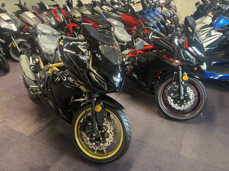 Lexmoto LXR 125 sports style bike. Euro 5.5