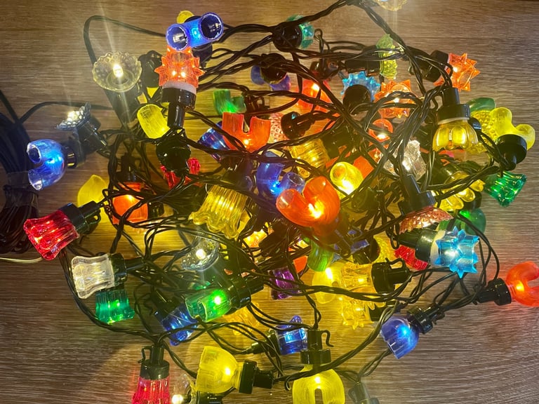 80 Set LED Christmas String Fairy Lights Canterbury Belles Shades B