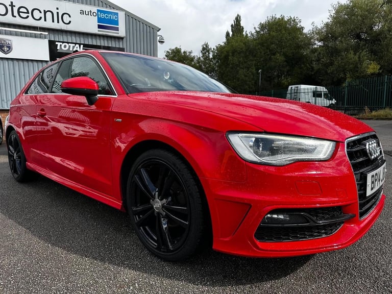 2014 Audi A3 1.4 TFSI S line Euro 6 (s/s) 3dr HATCHBACK Petrol Manual