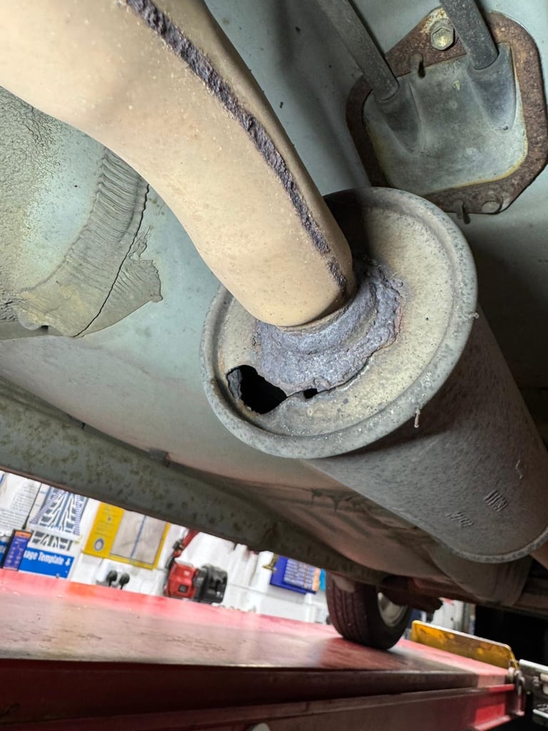 Toyota Yaris Mk1 exhaust 