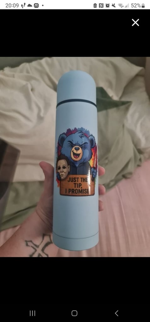 image for Halloween flask