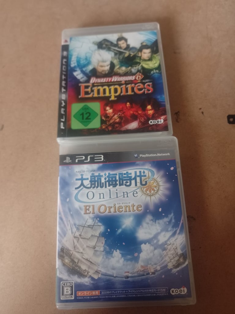 New Japanese import PS3 games prices in description 
