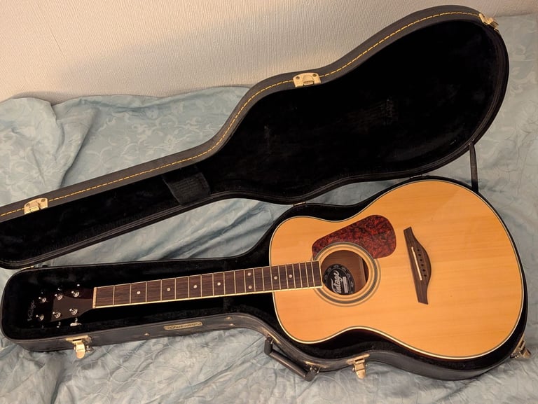 image for Vintage Acoustic Guitar and Hard Case