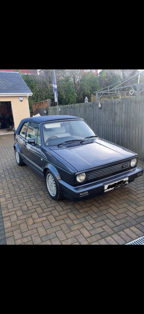 mk1 Volkswagen, GOLF, Convertible, 1989, Manual, 1781 (cc), 2 doors