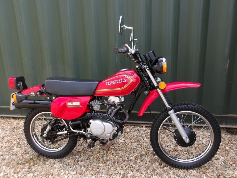 Honda XL80 S XL 80S 1980, Very Original & Extremely Rare, UK Registered 
