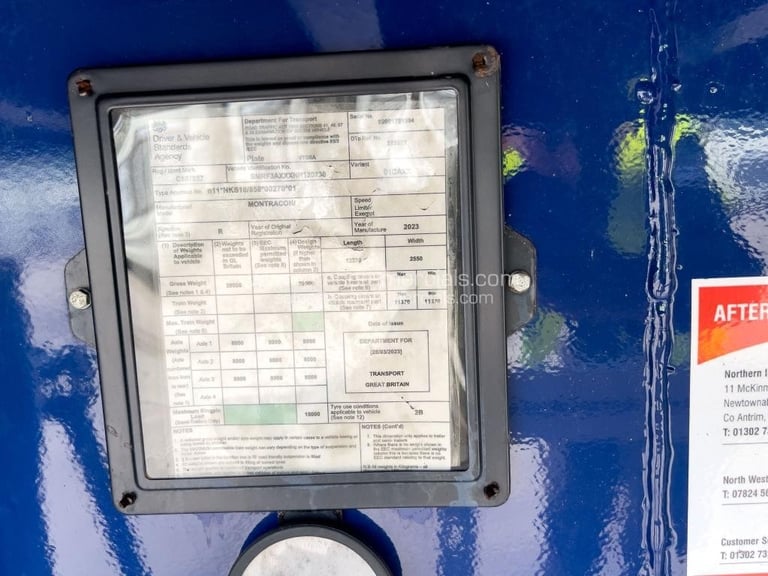 MONTRACON FLATBED 40FT TRI AXLE TRAILER