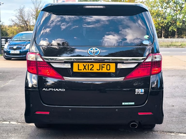 2012 Toyota Alphard 2.4 Hybrid 7 Seats PS CC Leather D-Roof Executive Lounge ULEZ Free MPV Petrol...