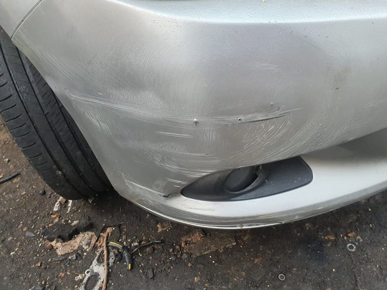Toyota Verso Front Bumper Silver 2010