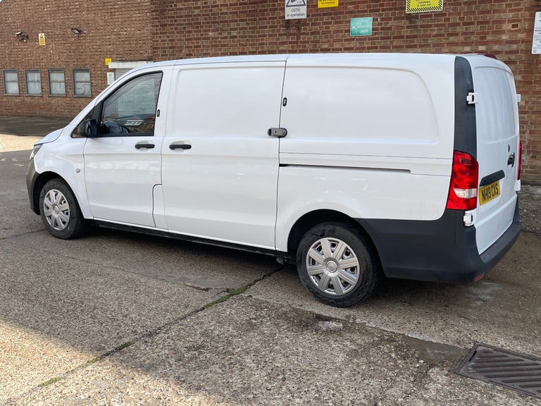 NO VAT 2019 Mercedes VITO 115HP, FSH, EURO 6, 12 months MOT