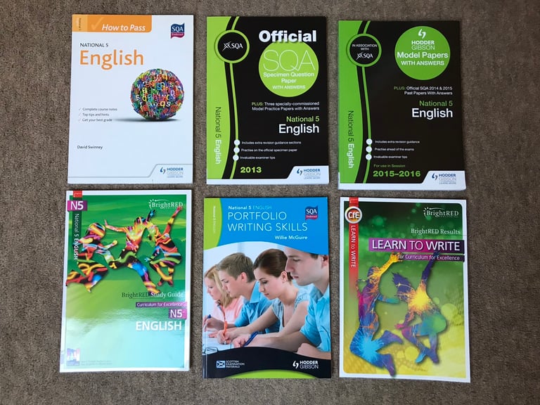SQA National 5 English Textbooks