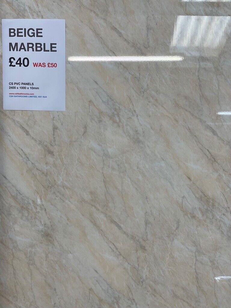 PVC Cladding 10mm, tongue & groove,Trims, adhesives, CSH BATHROOMS LTD