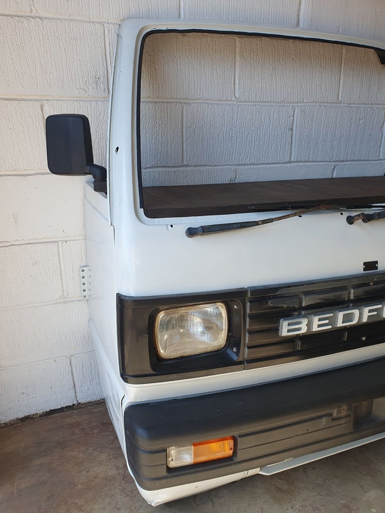 Bedford Rascal Wall Art Mancave Automotive Display Shelf 