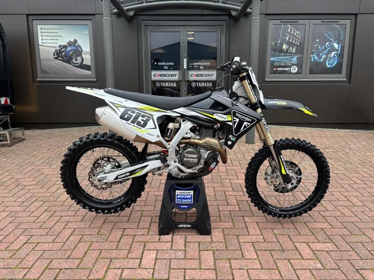 TRIUMPH TF 450-RC EDITION 2025 - 24 HOURS USE - TRIUMPH LC GPA FITTED