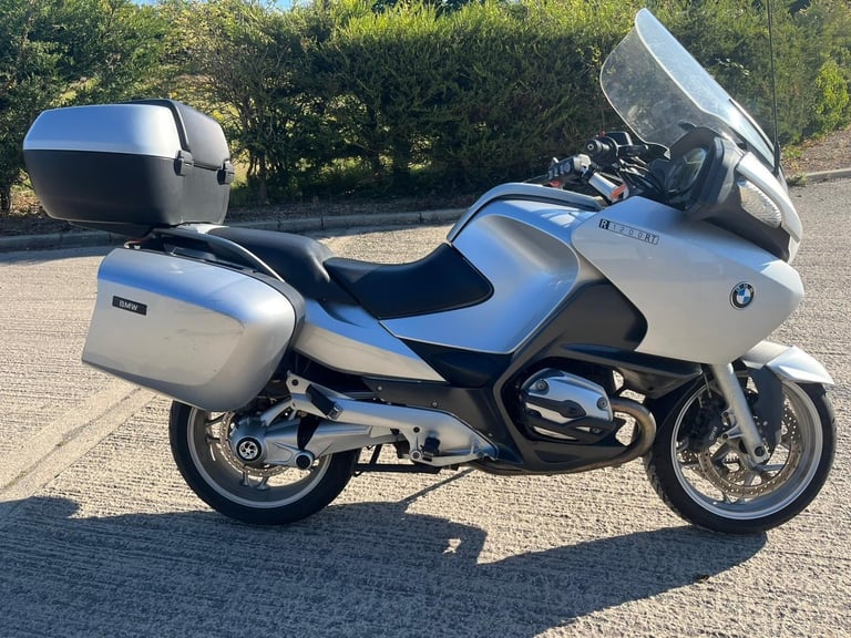 2007 07 BMW R1200RT R1200 RT SILVER TOURER R 1200 CLEAN TOURER CRUISE RADIO