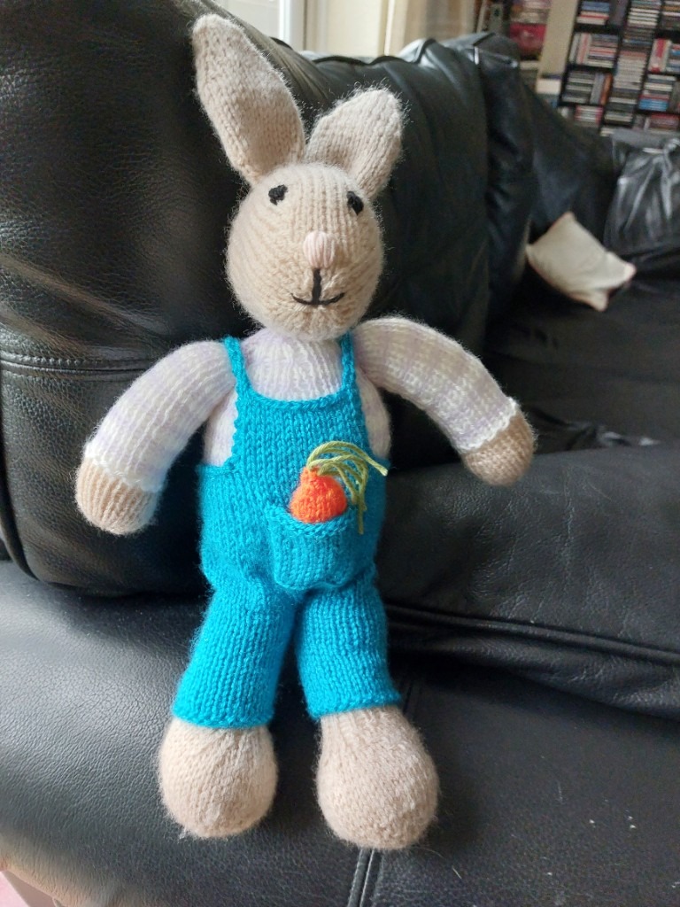 New Knitted Bunny