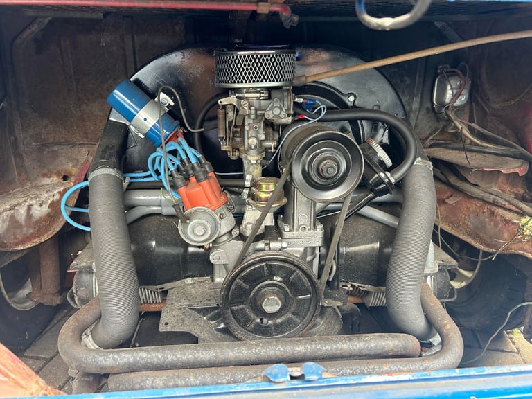 1972 VW T2 Camper Project - New Engine, Originals, £5,500