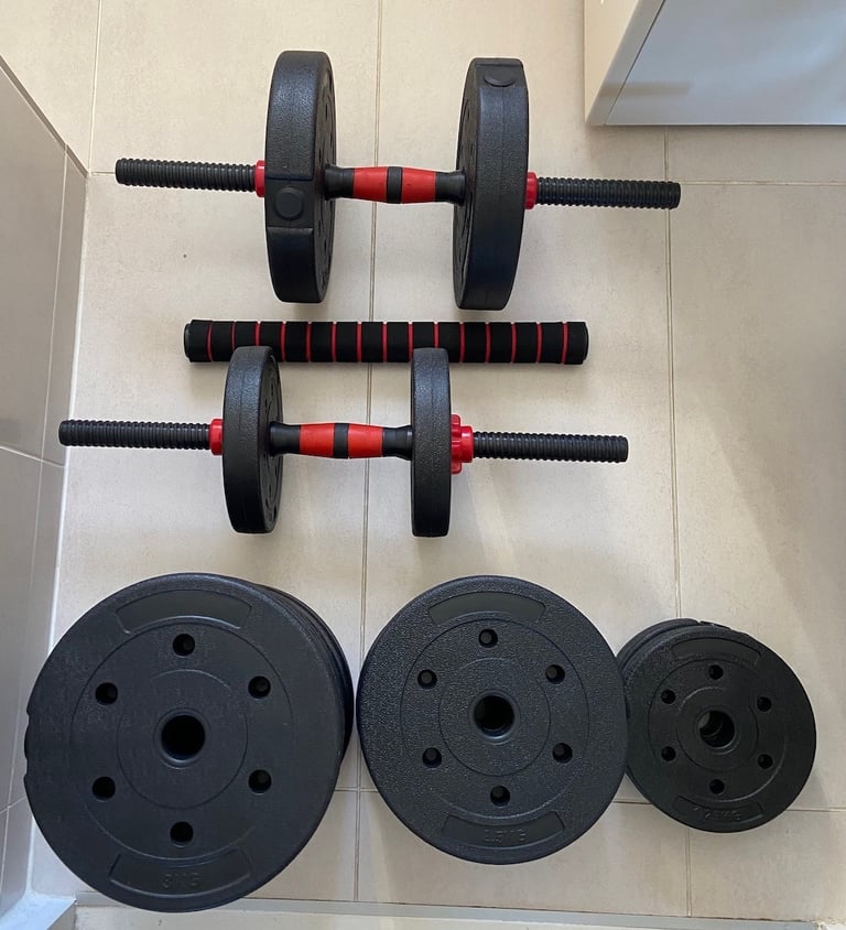 image for Weights and Bars: 3Kg, 2.5Kg and 1.25Kg