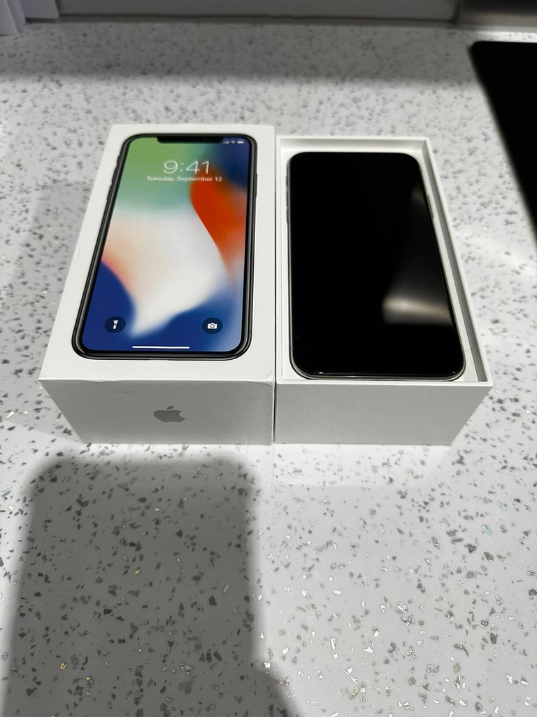 IPhone X with box 