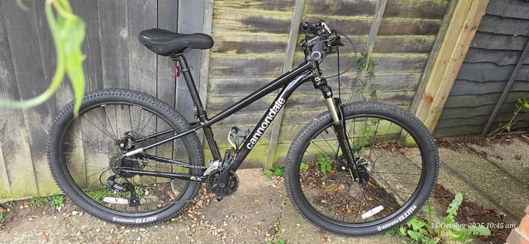 Cannondale and Cube mountain bikes