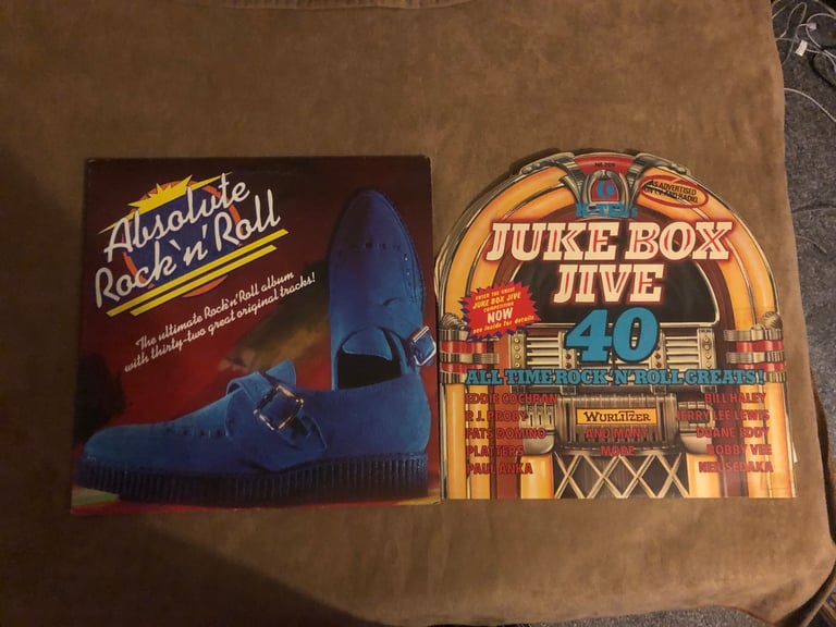 6 ROCK AND ROLL ALBUMS (£10)