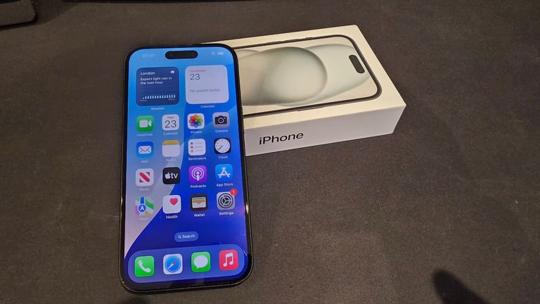 image for *SOLD* Apple iPhone 15 128GB Black | Like New | Boxed