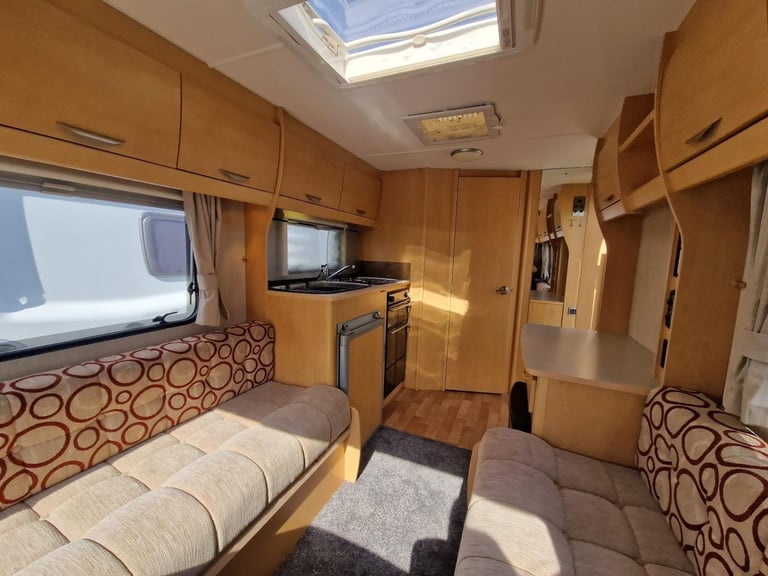 2010 Elddis Lunar XPlore 452 Single Axle 2 Berth Motor Mover Large Rear Bathroom