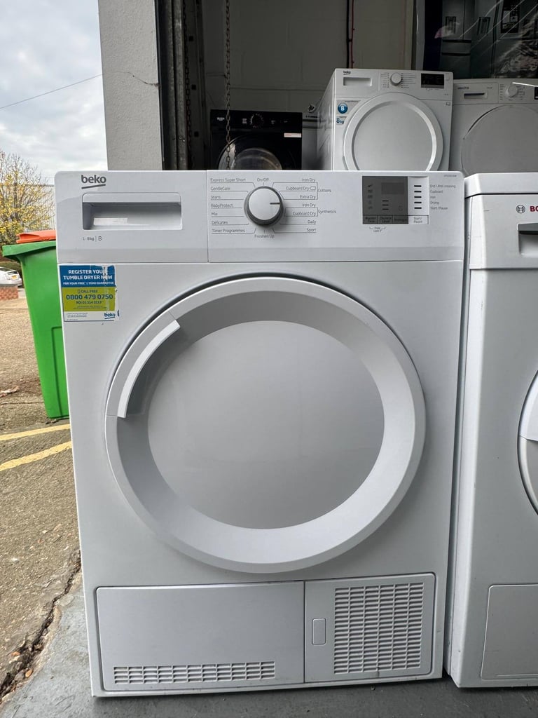 image for  Beko 8 kg Condenser Tumble Dryer -Free Same Day Delivery