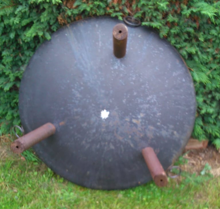 Fire Pit, x Large, No Text Please, Round, Quality, Heavy Gauge and Substantial, see more for measure