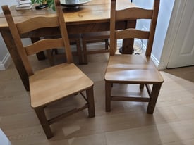 image for Set of 4 Indigo Dining Chairs