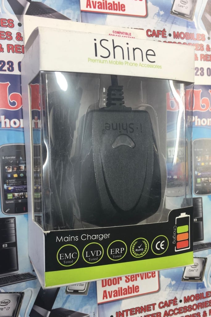 image for New iShine Premium Quality Samsung TABLET Charger 2.1Amp
