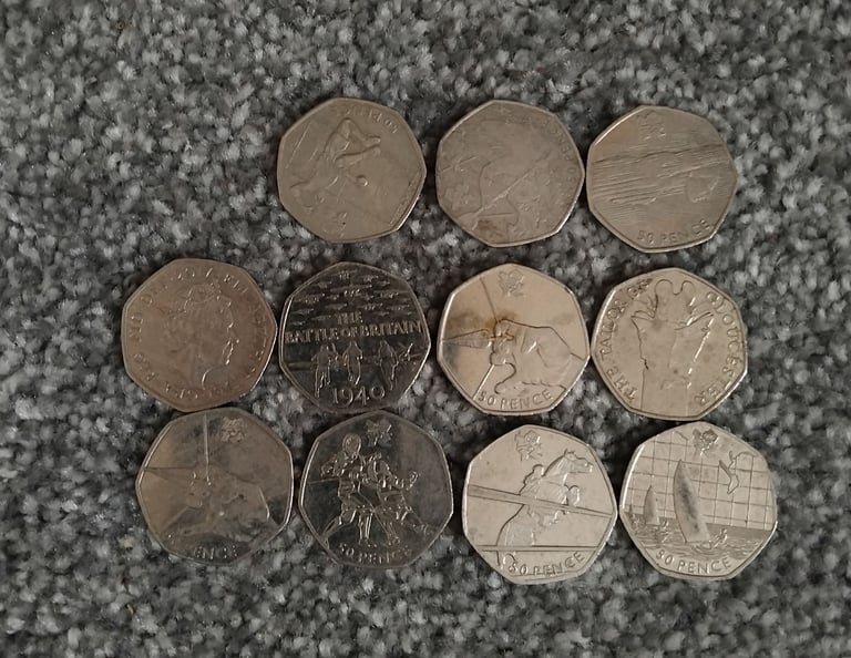 image for Collectable thifty pence coins £1 each 