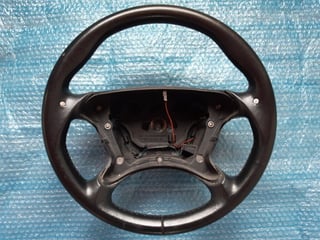 image for MERECEDES SL R230 SL500 SL350 SL600 AMG SL55 SL63 PADDLE SHIFT STEERING WHEEL BLACK A2304601403
