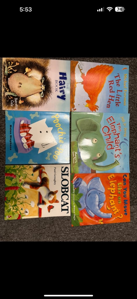Range of kids Christmas books 