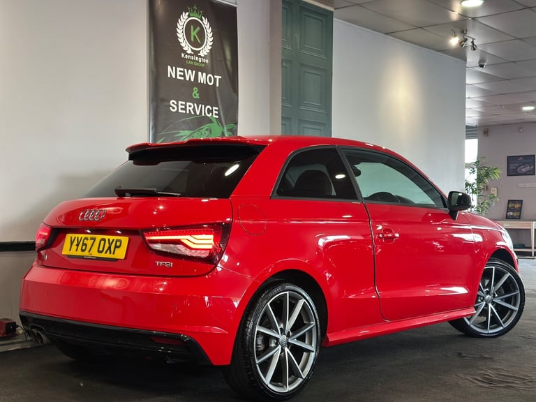 2017 Audi A1 1.4 TFSI 150 Black Edition 3dr S Tronic HATCHBACK Petrol Automatic