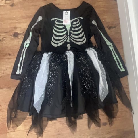 Kids Skeletons Dress Halloween Fancy Dress in Sale, Manchester