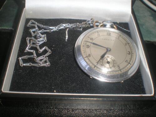 image for INVICTA POCKET WATCH AND CHAIN