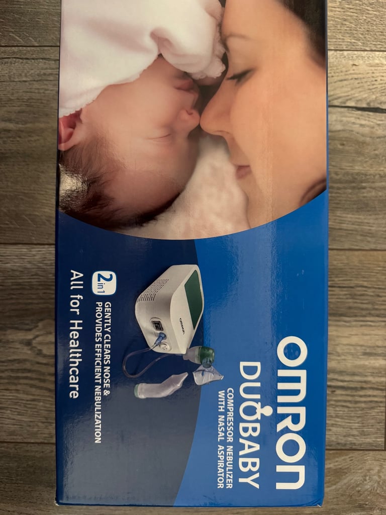 Omron DuoBaby NE-C301 Compressor Nebulizer with Nasal Aspirator
