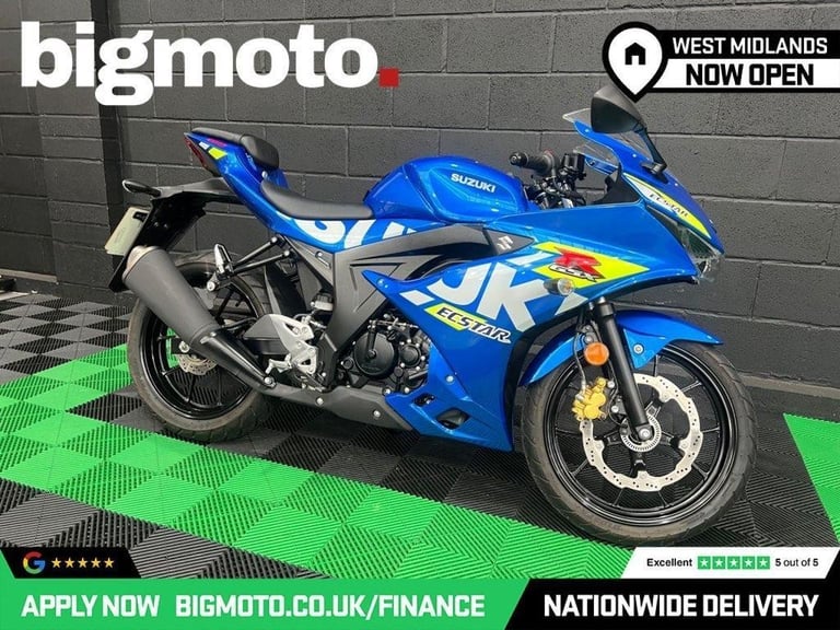 2024 73 SUZUKI GSX-R125 2 STAMPS IN THE BOOK FINANCE SPECIALISTS APPLY NOW