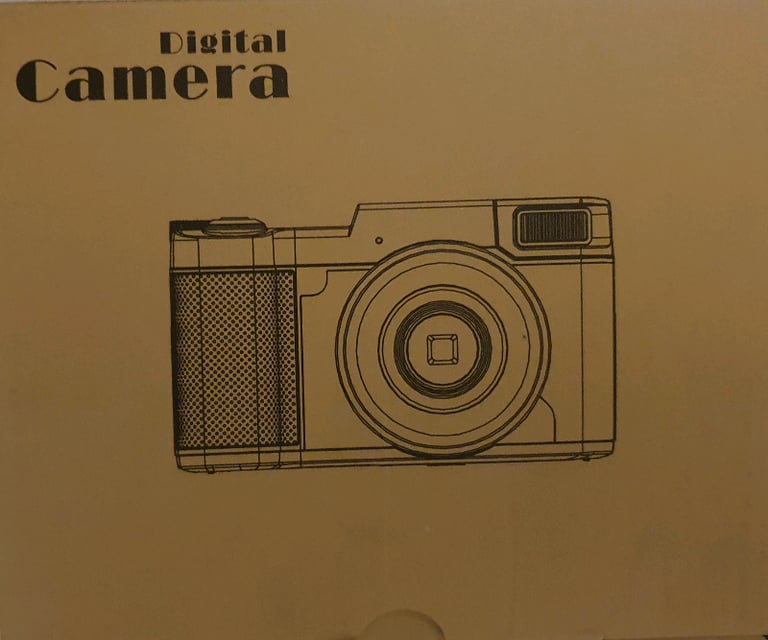 Digital Camera. 48MP Autofocus. 16X Digital focus. RRP £139.