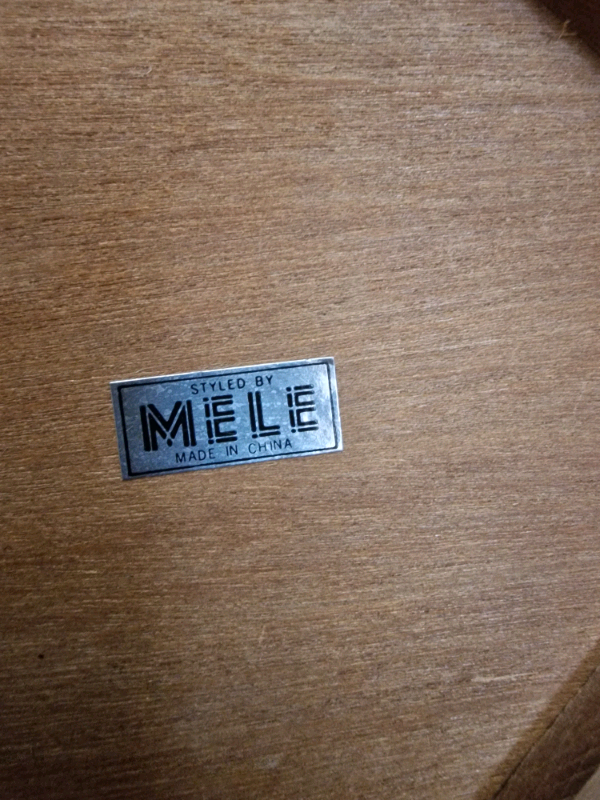 MELE vintage jewellery  wooden box 