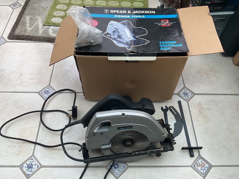 image for Spear & Jackson 185MM Circular Saw SJ CS185UK