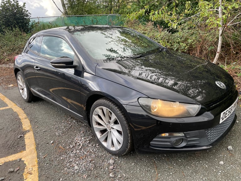 VW SCIROCCO 2.0 TSI 200 BHP GT COUPE 58 REG 2 DOOR MOT MAY 13TH 2026 SERVICE HISTORY 