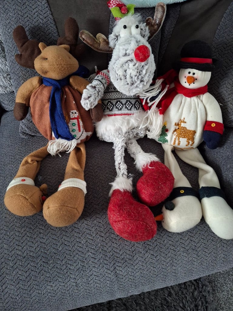 image for Set off 3 Christmas  decorations 