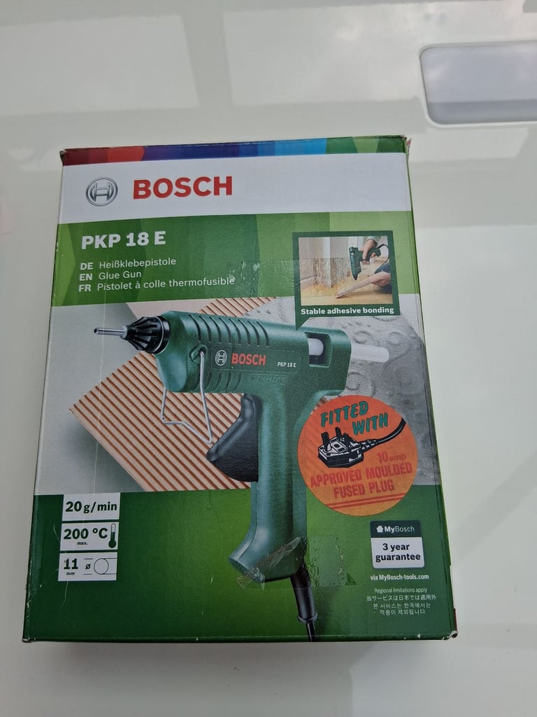image for Bosch PKP 18E Electric Glue Gun and Glue Sticks