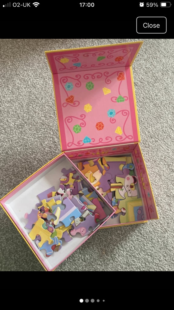 Peppa Pig Puzzle  2 Images in one Box